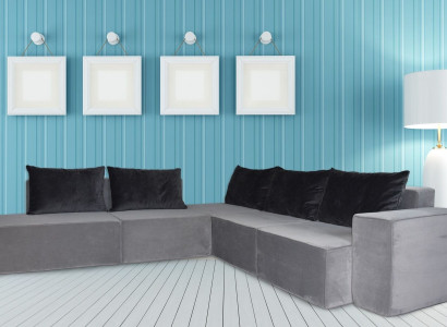Designer Sofa Corner sofa Fabric sofa System Sofa Textile Velvet Corner sofa Couch SL Sofa 2